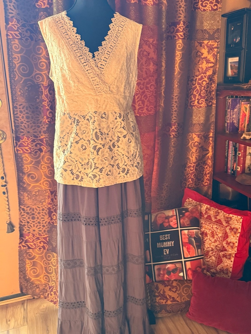 Cienna Eyelet Pant/Skirt w/Tempo Lace Top
